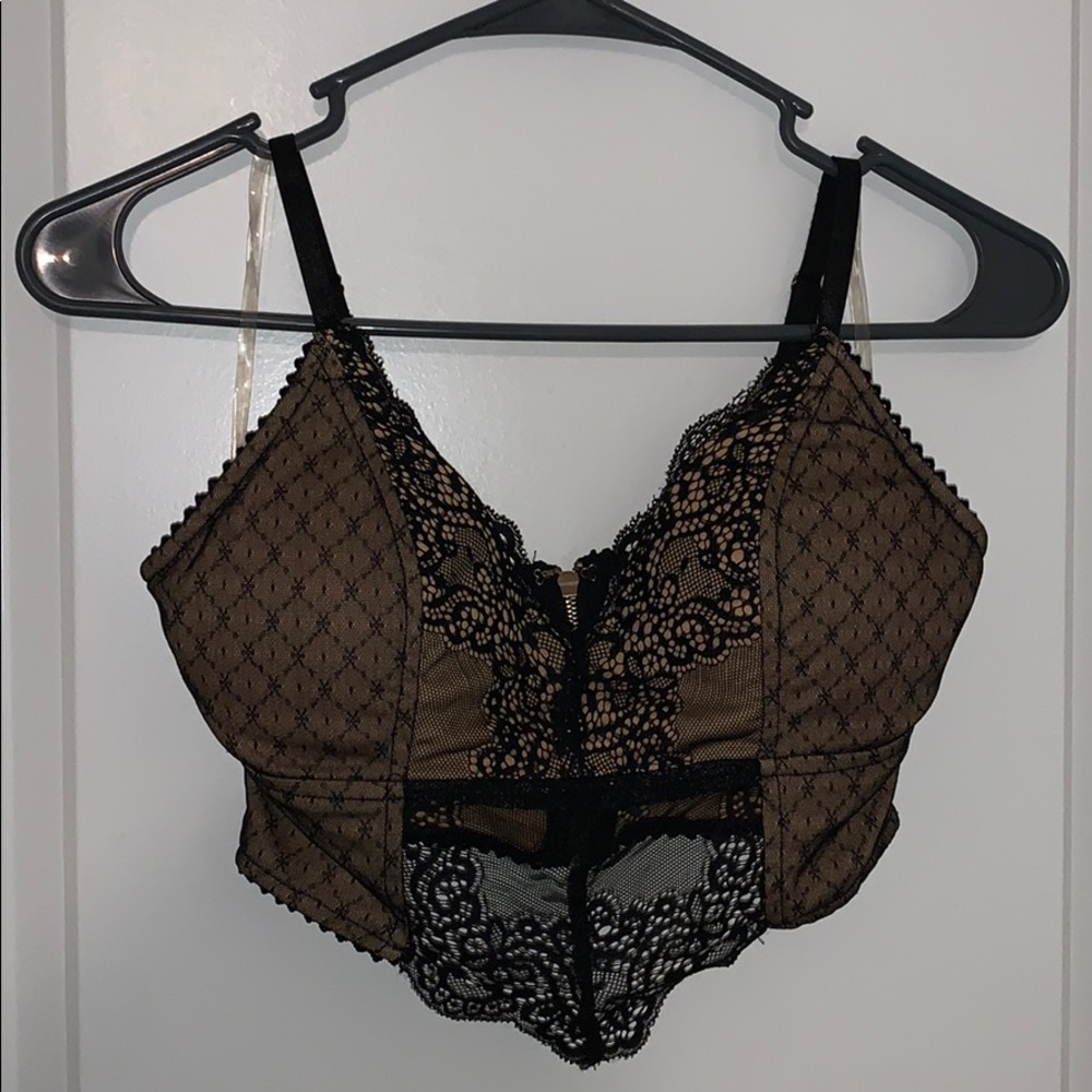 Windsor Lace Crop Bra Top